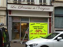 Facade les dessous de virginie